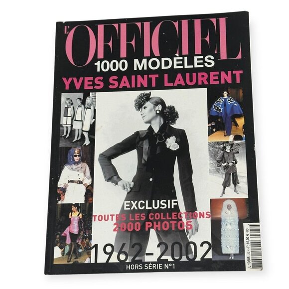 L’Officiel YSL Special Issue 1000 Modèles March 2002 Magazine - Picture 1 of 16